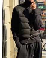 [F/W] スエードニットパディング
