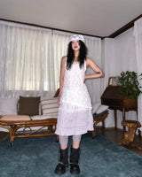 (2color) Floral Lace Sheer Leggings