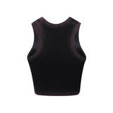 [24SS LSD COLLECTION] Women's Bleach Washing Stud Tank Top_Black