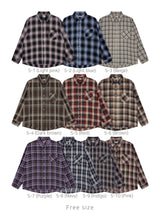 No.1046 PJ check SHIRT (10color)