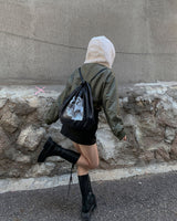 Fur ma-1 crop jumper