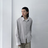 Diagonal Pocket Check Shirt