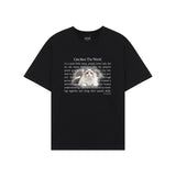 ANGEL CAT VER.4 T SHIRT - BLACK