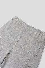Scull cargo sweat bermuda pants 2C