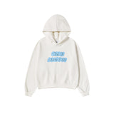 25FW WOMAN クラウドフォントクロップフーディー クリーム