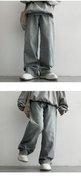 Shuton Basic Wide Denim Pants (4 colors)