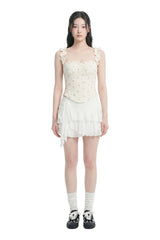 Rumi Lace Strap Corset Top