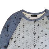 スターラグランスリーブTシャツ (スカイブルー/ブルー)