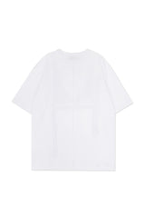 ブラスプレーグラフィックTシャツ (ホワイト)