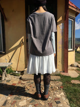  YWD LOGO T-SHIRTS_CHARCOAL