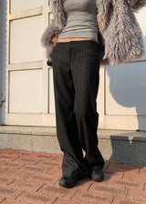 WOOL LOW SLACKS