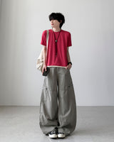 Pastel Layered Short Sleeve T-shirt