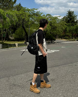 ポートナグランショートスリーブTシャツ(Black)