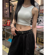 ゴルジ クロップ キャップ スリーブレス(3color)