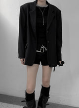 Ront Scrunchie Set Overfit Jacket