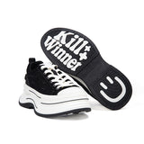 KILLWINNER リフオシリーズ ブラックキャンバスカジュアルシューズ