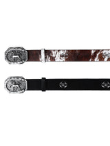 SEXXDEVIL Horseshoe Genuine Leather Belt
