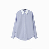 OVER STRIPE STRING SHIRT