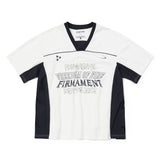 4F ブロークコアハーフTシャツ_White