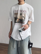 Chase Half T-Shirt (2color) (No.980)