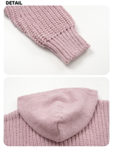 Margaret Wool Knitwear Zip-Up Cardigan