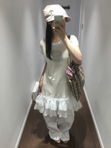 frilly pop dress (2color)