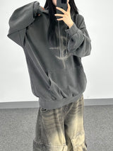 オービットピグメントフードTシャツ