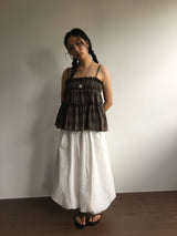 Whipped Cream Balloon Skirt (3color)