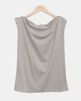 Pyuta Draped Short Sleeve T-Shirt