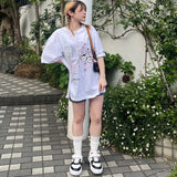 KIRSH X TOKYO シティアートワークTシャツ【ホワイト】