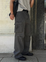 Dawn belted strap cargo pants