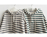 Donon hem string dangara Fleece hoodie