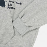 Distro NY Crop Hoodie (4color) (No.989)