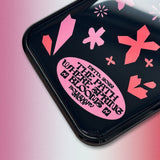 Flower Blooms Epoxy Phone Case (Pink-BK)