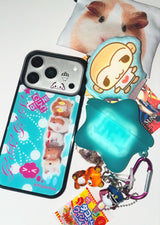 G!N!ギニア フレンズ ケース ミント グラス バンパー
