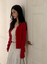 #AR Pendant Wool Raglan Knit Cardigan (8color)