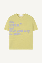 Disturb striped print T-shirt