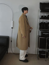 [Premium] ASCLO Wool 70% Double Chester Coat (3color)