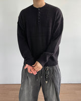 Tog Cable Henley Knit