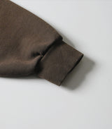 26SS★ Lazy Field Pigment Collar Sweatshirt