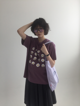 YWD フラワーTシャツ (3color)