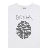 Break Half-T [WHITE]