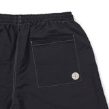 Marina stripe shorts / Black