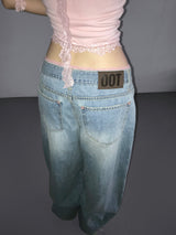 pink lingerie outfit denim pt