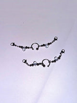 Pierced custom shoes charms (2set)