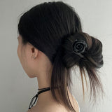 Rose hair stick (7color)
