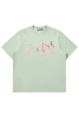 グアバパッチエンブロイダリーカップルTシャツ