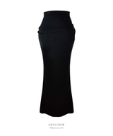 Muse drape mermaid long skirt