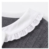 Lottie Ribbon Collar Knit