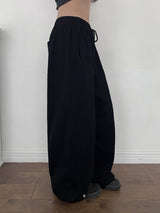 Ked Snap Wide Cotton Banding Long Pants